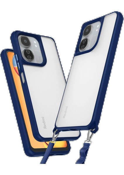 Xiaomi Redmi 13C Kılıf Penta Silikon Kılıf - Lacivert - CPT103173-6098