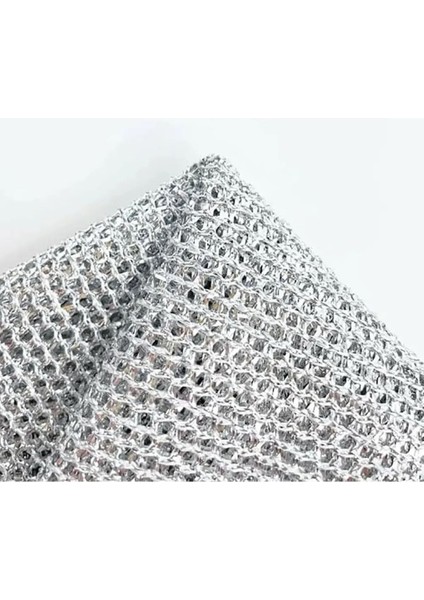 5 Adet Tel Bulaşık Bezi Çizmez Bulaşık Teli Çelik Bez 20X20 cm Çift Katmanlı M- 602 modelleri