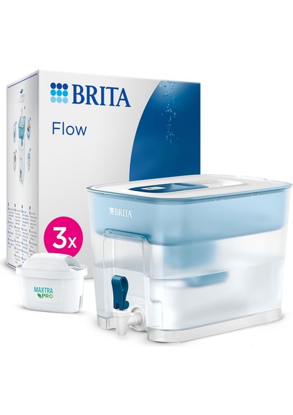 Flow Filtreli Maxta Pro 3 Filtreli Su Arıtma Sebili – 8,2 L