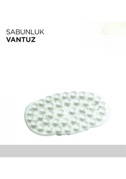 Vakumlu Sabunluk Beyaz 1 Adet M-105 modelleri