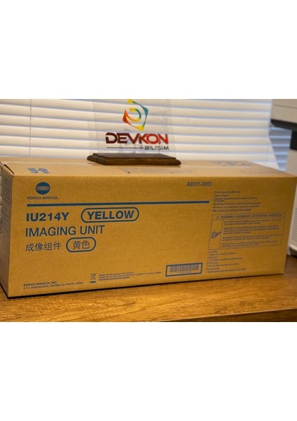 IU-214 Sarı Orjinal Drum Unit Bizhub C227 C287 A85Y-08D