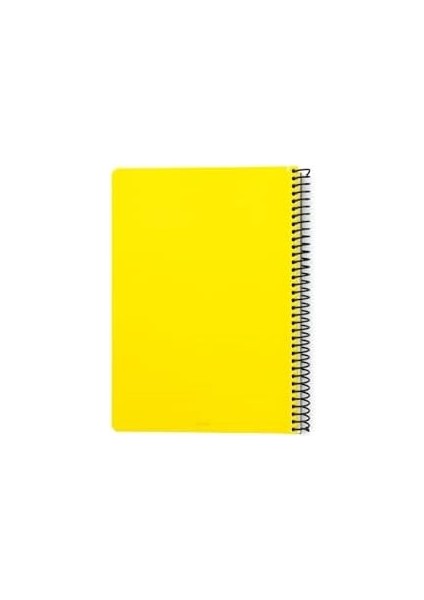 Infinity Primary Serisi, A4, 6 Konulu (3 Kareli, 3 Çizgili) 180 Yaprak Pp Kapaklı Spiralli Defter, Sarı fiyatları