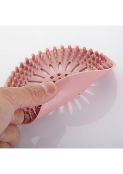 Yuvarlak Lavabo ve Küvet Süzgeci, Lavabo Tıkacı Gider Koruyucu Pembe Renk 1 Adet M-140 fiyatları