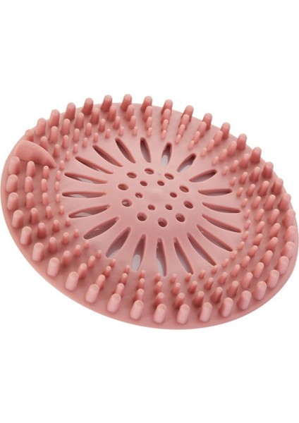 Yuvarlak Lavabo ve Küvet Süzgeci, Lavabo Tıkacı Gider Koruyucu Pembe Renk 1 Adet M-140 indirimleri