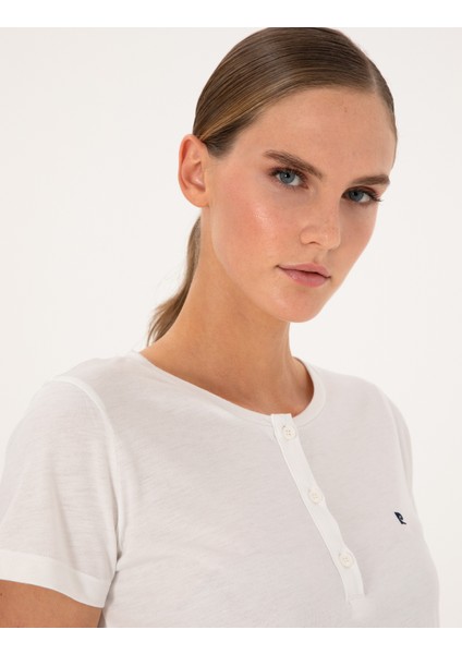 Kadın Beyaz Kısakollu Pijama Takımı 50318966-VR013 fiyatları