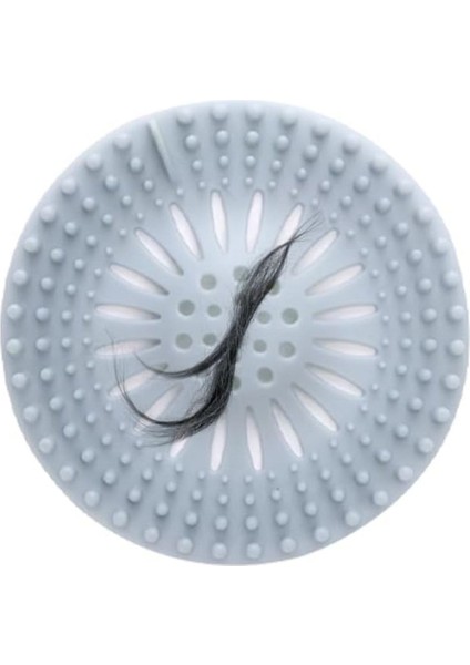 Yuvarlak Silikon Süzgeç 12 cm Lavabo ve Küvet Süzgeci, Lavabo Tıkacı Beyaz Renk 1 Adet M-140 indirimleri