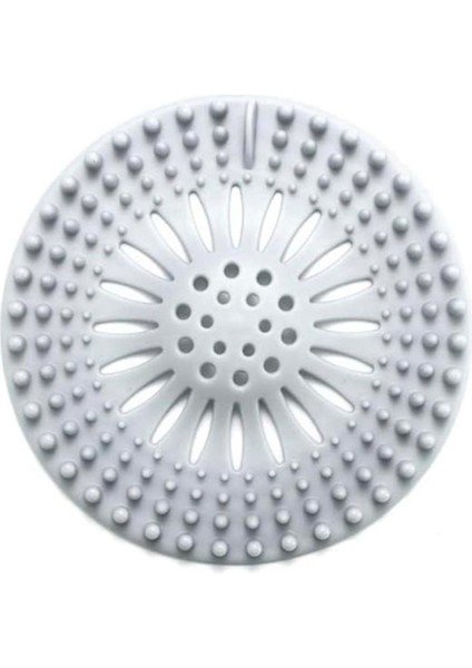 Silikon Lavabo ve Küvet Tıkacı Yuvarlak Süzgeç Banyo Tıpa Banyo Süzgeç Beyaz Renk 1 Adet M-140 fiyatları