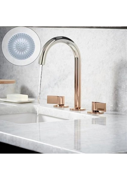 Yuvarlak Silikon Süzgeç 12 cm Lavabo ve Küvet Süzgeci, Lavabo Tıkacı Beyaz Renk 1 Adet M-140 fırsatları