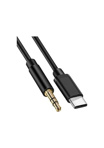 Aux Kablosu 3,5 mm Ses Kablosu - Kulaklık, Apple Iphone Ipod Ipad, Echo Dot, Ev/araç Stereo Sistemleri, Akıllı Telefonlar, Mp3 Çalar ve Daha Fazlası Için 1m Jak USB Tip C Aux Kablosu fiyatları