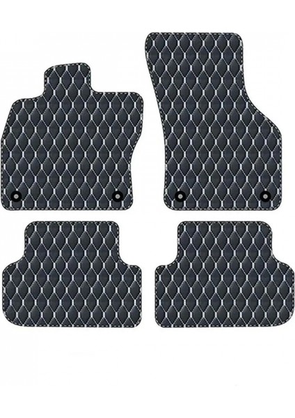 Mercedes G W463 Type1 1990-2008 Uyumlu Beyaz Dikişli Siyah Deri Paspas fiyatları