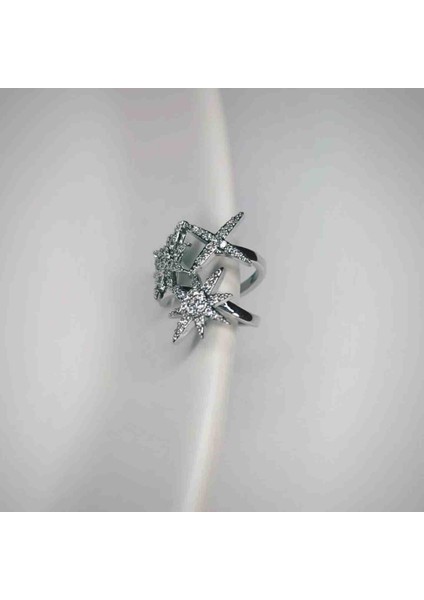 Özel Seri Zirkon Taşlı Yıldız Tasarım Earcuff modelleri