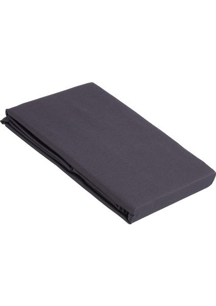 Ranforce Queen Size Çarşaf Antrasit