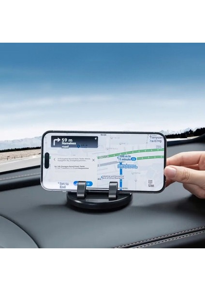 Numaratörlü 360° Dönebilen Araç Içi Telefon Tutacağı Yapışkanlı M-225 modelleri