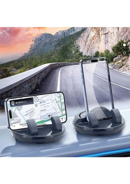 Numaratörlü 360° Dönebilen Araç Içi Telefon Tutacağı Yapışkanlı M-225 fırsatları