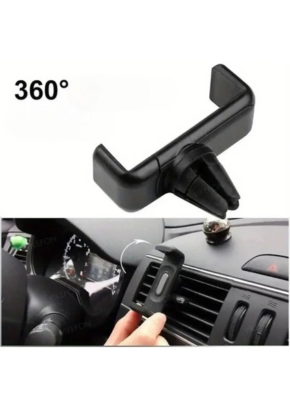 Pratik Kolay Kullanım Araba Klimasına Takılan Telefon Tutucu Kıskaç M-131