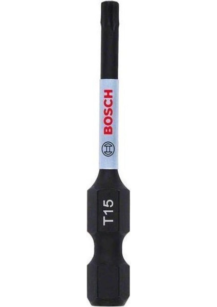 T15 Torx Bits Ucu, 50 Mm, Tek, Dayanıklı ve Çok Amaçlı Kullanım