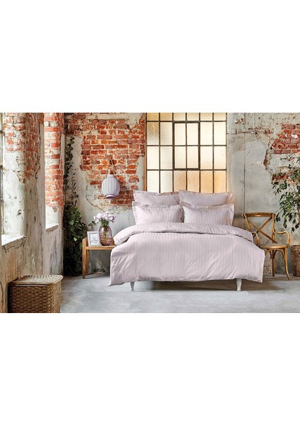 Home Charm Bold Pudra Çift Kişilik Nevresim Takımı