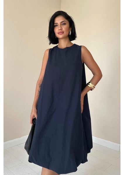 Lacivert Comfort Balon Elbise fiyatları