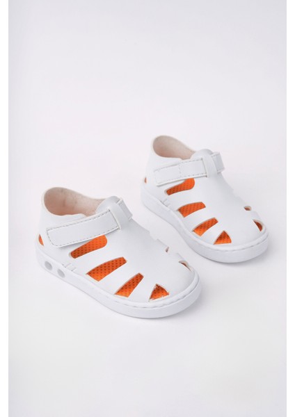 Ortopedik Sandalet Suni Deri Tasarım Erkek Çocuk fiyatları