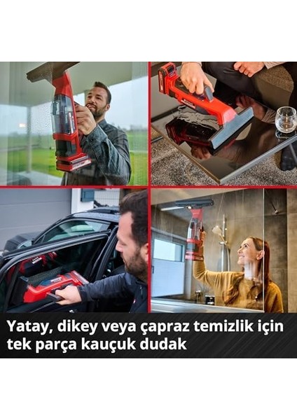 Brillianto - Solo, Akülü Cam Temizleme Makinesi