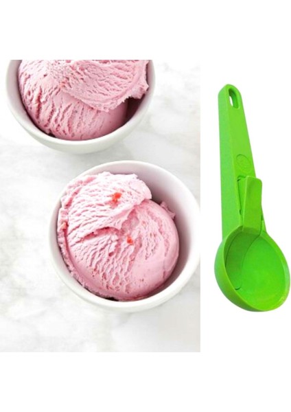 Pratik Mandallı Plastik Dondurma Servis Sunum Kepçesi Kaşığı (4172) fırsatları