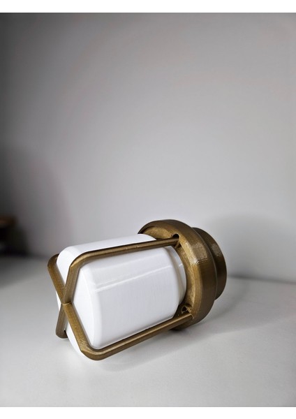 Kahverengi Pilli Gece Lambası, Loş Işık, Rahat Atmosfer Yaratır indirimleri