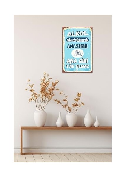 Ahşap Mdf Ana Gibi Yar Olmaz Tasarımlı Tablo DRTR0111 fiyatları