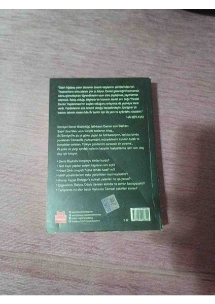 Sabri Uzun'un Kitabı Baykal Kaseti, Dink Cinayeti ve Diğer Komploları Derinlemesine Inceliyor. 2014 Basimi 345 Sayfadir modelleri
