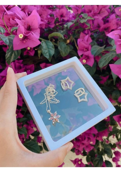 Çok Amaçlı 3D Aksesuar Kutusu 11x11x2 cm Gri Renk