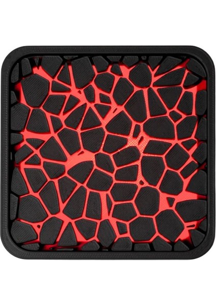 Şeffaf Lava Grid Gece Lambası, Yumuşak Işık, Modern Tasarım, Huzurlu Atmosfer fiyatları