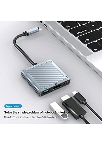 Type-C To Displayport (4k 120hz&8k 60hz) Pd USB 3.0 Görüntü Aktarıcı Macbook Ile Uyumlu/notebook Ile Uyumlu (Hdmi Uyumlu Degildir) fiyatları