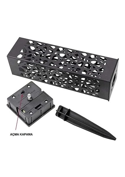 Dekoratif Solar Güneş Enerjili Bahçe Aydınlatması Yürüyüş Yolu Seti ( 8 Adet ) modelleri