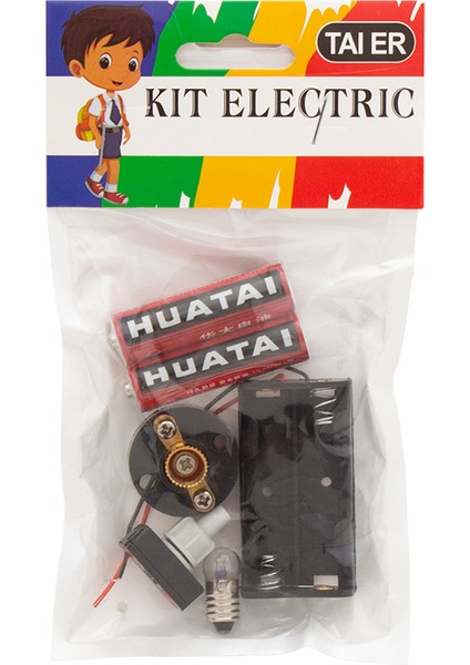 Elektromer Deney Seti Kutulu Okul Için (Pil Yuvası+Duy+Ampul+Anahtar+Pil) (5232) fiyatları