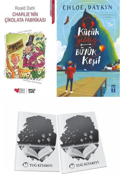 Charlie’nin Çikolata Fabrikası ve Küçük Yıldız Büyük Keşif + Hediyeli
