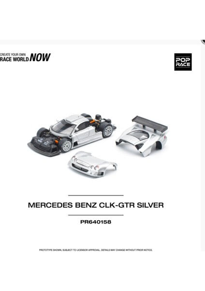 1/64 Clk-Gtr Sılver PR640158 Özel Model fırsatları