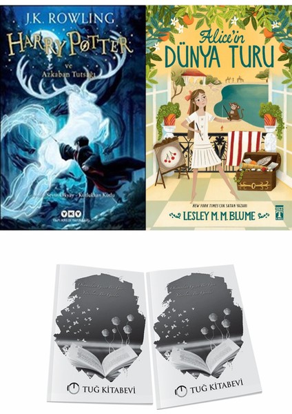 Harry Potter ve Azkaban Tutsağı ve Alicein Dünya Turu + Hediyeli
