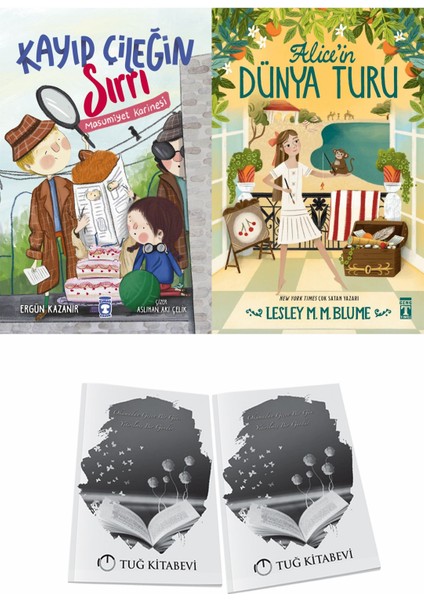 Kayıp Çileğin Sırrı ve Alicein Dünya Turu + Hediyeli