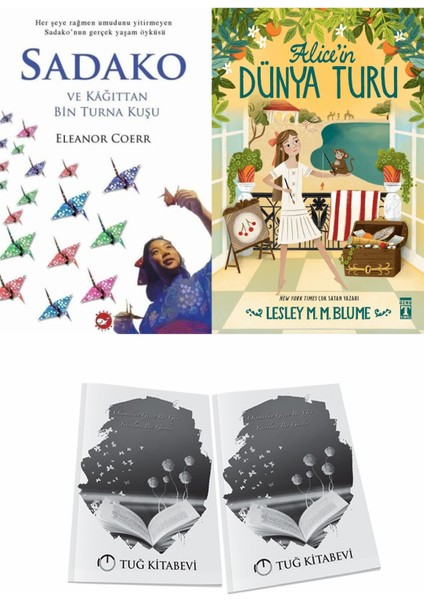Sadako ve Kağıttan Bir Turna Kuşu ve Alicein Dünya Turu + Hediyeli