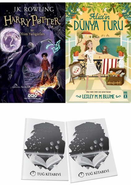 Harry Potter ve Ölüm Yadigârları ve Alicein Dünya Turu + Hediyeli