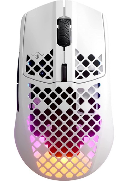 Aerox 3 Wireless Snow Gaming Mouse - Truemove Air Optik Sensör - 68 Gram - Suya Dayanıklı - Beyaz