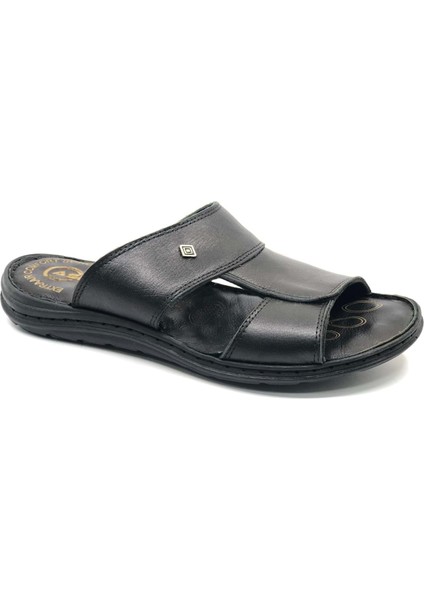 Asker 1928-25 %100 Hakiki Deri Erkek Full Ortapedik Terlik