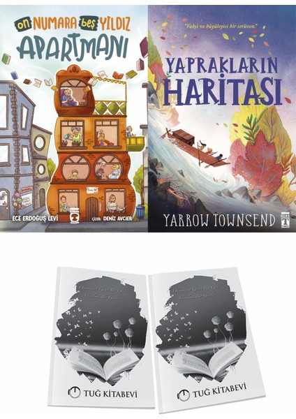 On Numara Beş Yıldız Apartmanı ve Yaprakların Haritası + Hediyeli