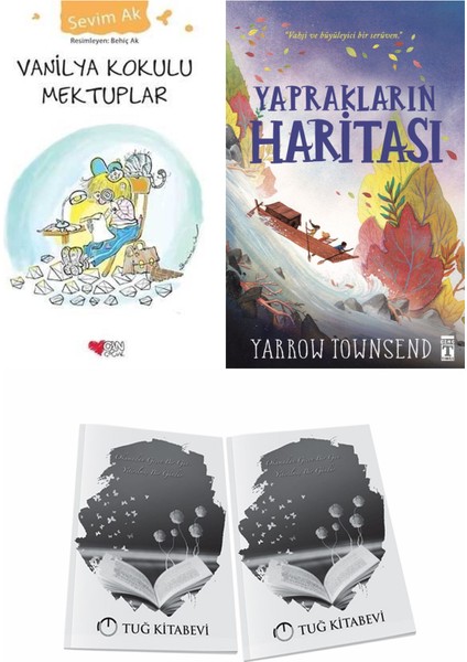 Vanilya Kokulu Mektuplar ve Yaprakların Haritası + Hediyeli