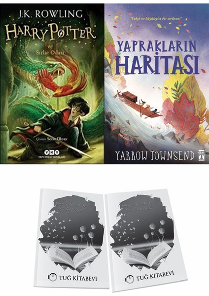 Harry Potter ve Sırlar Odası ve Yaprakların Haritası + Hediyeli