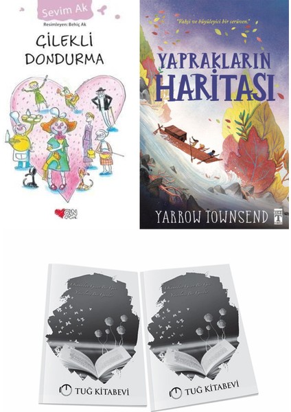 Çilekli Dondurma ve Yaprakların Haritası + Hediyeli