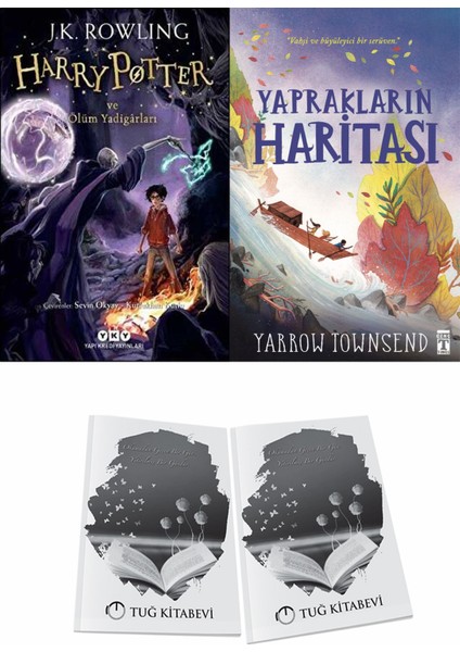 Harry Potter ve Ölüm Yadigârları ve Yaprakların Haritası + Hediyeli