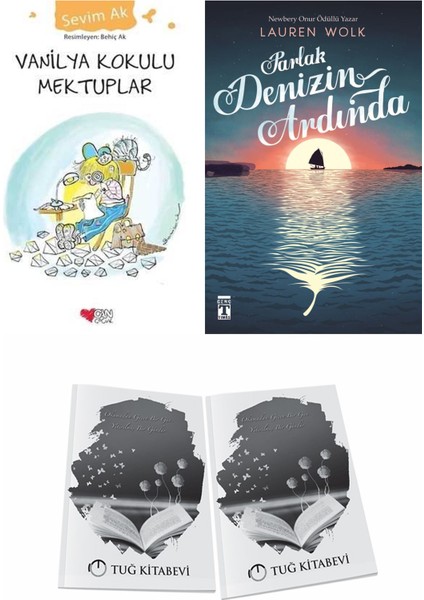 Vanilya Kokulu Mektuplar ve Parlak Denizin Ardında + Hediyeli