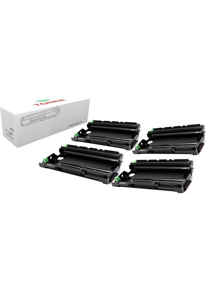 Brother DR-2406/HL-L2386DW Muadil Drum Ünitesi 4 Lü Avantajlı Paket