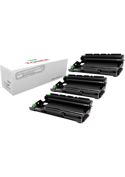 Brother DR-2406/HL-L2376DW Muadil Drum Ünitesi 3 Lü Avantajlı Paket