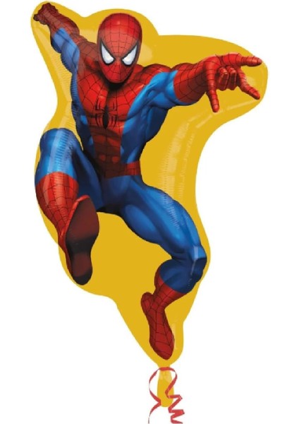 Castle Spiderman Folyo Balon (Ang)-10 Adet 40 Inç 100 cm